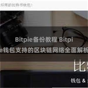 Bitpie备份教程 Bitpie钱包支持的区块链网络全面解析