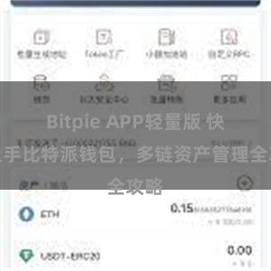 Bitpie APP轻量版 快速上手比特派钱包，多链资产管理全攻略