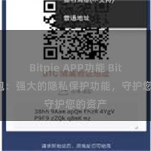 Bitpie APP功能 Bitpie钱包：强大的隐私保护功能，守护您的资产