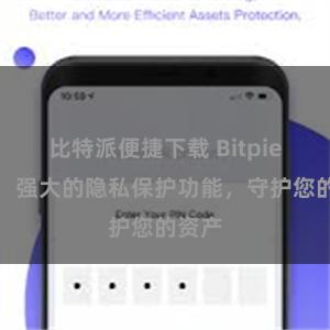 比特派便捷下载 Bitpie钱包：强大的隐私保护功能，守护您的资产