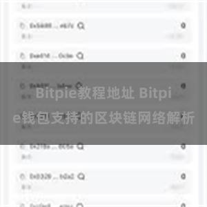 Bitpie教程地址 Bitpie钱包支持的区块链网络解析