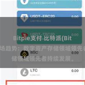 Bitpie支付 比特派(Bitpie)钱包市场趋势：数字资产存储领域领先者持续发展。