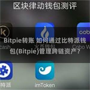 Bitpie转账 如何通过比特派钱包(Bitpie)管理跨链资产？