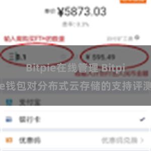 Bitpie在线管理 Bitpie钱包对分布式云存储的支持评测