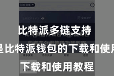 比特派多链支持 以下是比特派钱包的下载和使用教程