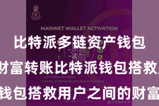 比特派多链资产钱包  三、财富转账比特派钱包搭救用户之间的财富转账